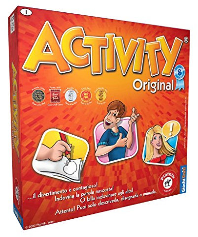 Giochi Uniti Activity - Original - Italienische Version: Klassisches Party-Spiel Kommunikation, 3-16 Spieler, Altersempfehlung: 10+