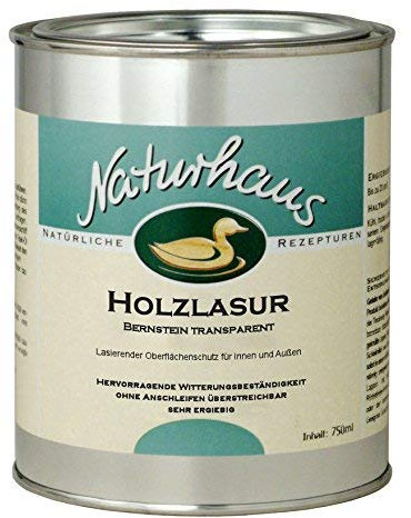 NATURHAUS NATURFARBEN Holzlasur, palisander/transparent, 1 Stück, 13060/M0750