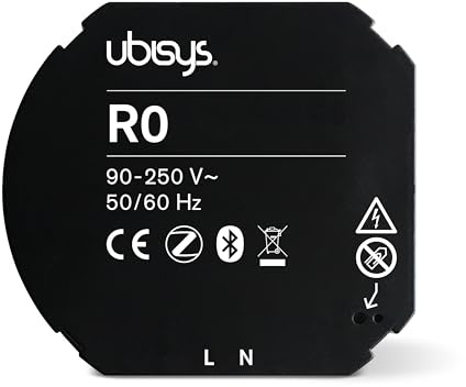 ubisys Router R0 (Series 2) Zigbee Funk-Router | Zigbee Direct Device, Zum Nachrüsten, Zusatzoption für weitläufige Zigbee Netzwerke, Smart Home