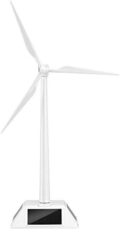 Yiluren DIY Solar Powered Windmill Model Desk Home Decor Craft Science Kits Toy Education Gift