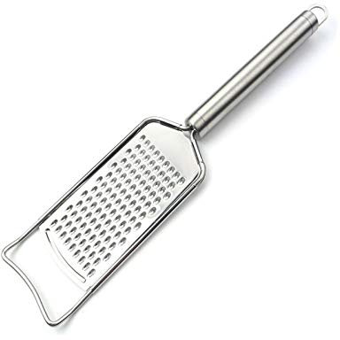 tooloflife Coarse Grater Stainless steel Professional Series Easy to Zest Cheese, Citrus, Lemon, Orange, Chocolate, Nuts, Gingers, Garlic 1PCS