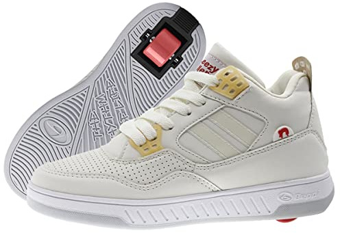 BREEZY ROLLERS Schuhe mit Rollen für Kinder I Rollschuhe-Sneaker Kids I Von Kinder Straßen-Schuhen zu Rollschuh in wenigen Sek. I Patentiertes Klick-System I Turnschuhe mit Rollen für Mädchen & Jungen