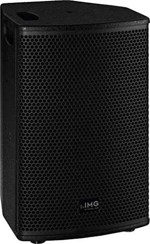 IMG STAGELINE DRIVE-08A Aktive Profi-DSP-Lautsprecherbox mit 2-Kanal-Verstärker, 200 W, schwarz