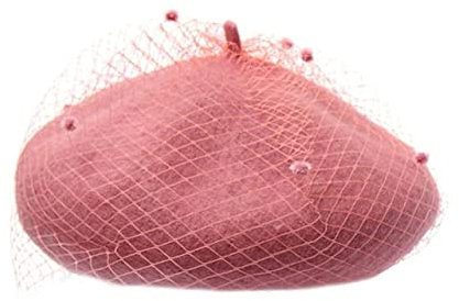 Béret en laine pour femme - Style vintage - Pour l'automne et l'hiver - Motif voile - Style décontracté - Pour peintre - Pour l'extérieur - Élégant