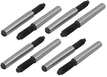 Ruilogod M6x21mmx60mm 45# Carbon Steel Außengewinde metrisch Taper Pin Fasteners 8pcs