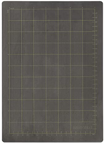 BENECREAT Prägemaschinen Magnet Schneidematte, 32x21cm Magnetisches Shim, Cutting Mat für Stanzmaschine Schneiden, 0.14 cm Dick, Schwarze
