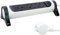 LEGRAND Regleta de enchufes, con Interruptor, Enchufe múltiple con 3 Tomas de Corriente, Cable de 3 MTS, Color Blanco/Gris Oscuro 694535