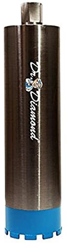 Dr. Diamond | Corona de perforación de diamante y broca de núcleo de hormigón con alojamiento de 1 1/4 pulgadas y longitud útil de 450 mm para perforación en seco y húmedo | diámetro de 172 mm