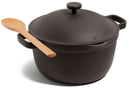 Our Place Perfect Pot - 5.2 L. Nonstick Ceramic Sauce Pan with Lid | Versatile Cookware for Stovetop and Oven | Steam, Bake, Braise, Roast | PTFE and PFOA-Free | Toxin-Free, Easy to Clean | Char