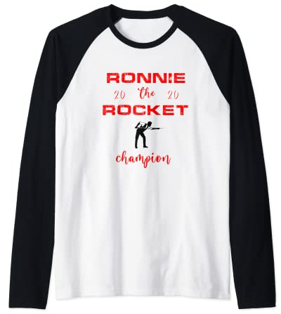Ronnie Osullivan O'Sullivan Snooker Weltmeister-T-Shirt 2020 Raglan
