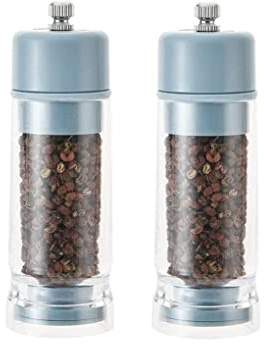 Molinillo Pimienta Molinillo Especias Molinillos De Molinillo De Pimienta De Molienda Manual, Juego De Molinillos De Sal Y Pimienta Ajustables De Molienda Fresca Profesional Molinillo Sal Molinillo De