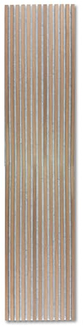 Kaiser plastic Panneaux acoustiques en chêne ou noyer, avec feutre gris, revêtement mural moderne, panneaux muraux acoustiques, différents formats (chêne, 150 x 40 cm)