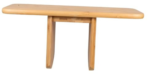 Healifty Meditationshocker Aus Bambus Tragbare Yoga-Bank Für Komfortable Sitzhaltung Bei Meditation Yoga Und Gebet Ergonomisches Design Für Zuhause Und Büro