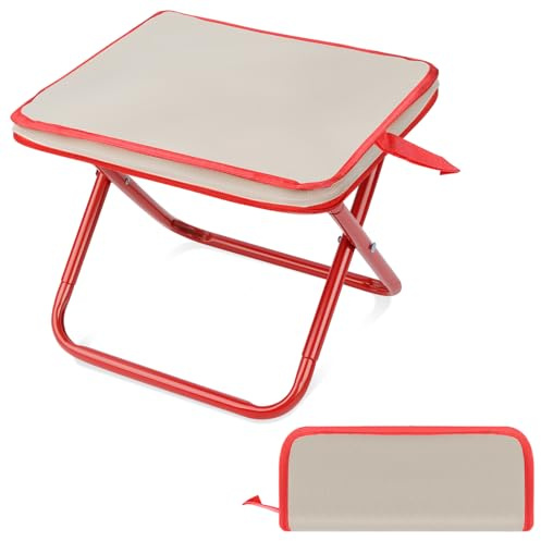BQMEZRNUS Small Portable Folding Stool for Kids Lightweight Camping Stool Mini Collapsible Stool Foldable folding Seat with Zippered Carrying Bag for Outdoor Hiking,Fishing and Picnic
