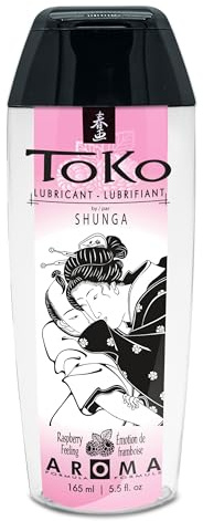 Shunga TOKO Aroma, Lubricante Íntimo con Aroma a Frambuesa, 165 ml