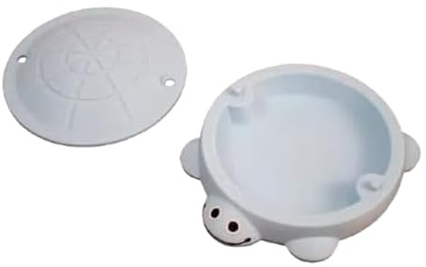 Mini Turtle Sandbox Desk Toy with Tools, Turtle Sandbox Desk Toy with Soft Moldable Space Sand and Small Tools, Cute Zen Garden Kit, Stress Relief Novelty Gift,Decor Desktop Accessories