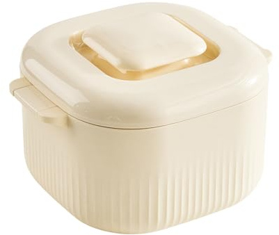 Olla Arrocera para Microondas - Vaporizador De Alimentos De 1.7 Litros - Recipiente Para Cocer Arroz | para Pasta Fideos Verduras en Cocina Hogar Microondas Restaurante