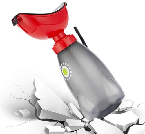 Female Urinal, Portable Urinals Bottles for Men, Women Spillproof Urination Device Ergonomic, with Lid Funnel, for Camping Outdoor Travel