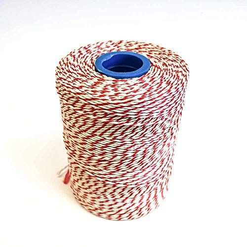 Winning - Spago Rayon 500g per macelleria idoneo per cottura - Bianco-Rosso
