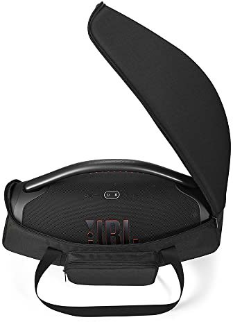 Yaowanguan Tasche Boombox 3/Boombox 3 WiFi Schutztasche für JBL Boombox 3 tragbarer drahtloser Bluetooth Lautsprecher, Boombox 2 Tragetasche Reiseaufbewahrungstasche Hülle Umhängetasche (Schwarz) | Boombox 2 Tragbarer kabelloser Bluetooth-Lautsprecher, Ladekabel, Reise-Aufbewahrung, Schutzhülle, Schultertasche, Schwarz