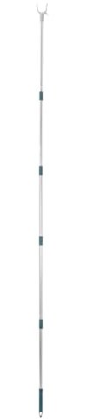 Cabilock Clothes Pole Adjustable Clothesline Rod Detachable Clothes Reaching Pole for Household Balcony Wardrobe and Drying Supply 31.10-79.13 in