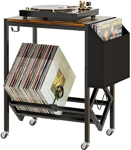 EKNITEY Vinyl Schallplatten Aufbewahrung Ständer