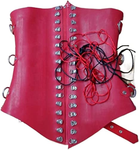 Sexy Unisex 1mm Spessore Fetish Latex Vita Corsetto Chiglia Sotto Busto Forma Fatta A Mano,Rosso,Personalizza Gratuitamente
