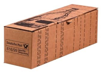 1er Versandkarton, Flaschenversandkarton Post Pac, 36 x 9 x 9 cm, 10 Stück
