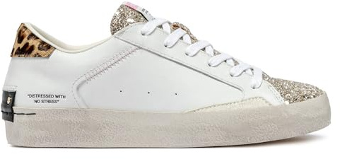 Sneaker donna Crime London Distressed in pelle white DS25CR02 20007PP7.10 38