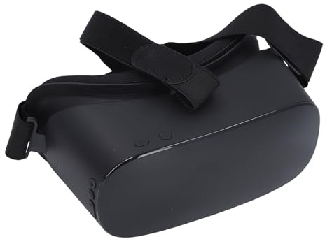Saluaqui Auriculares VR 3D Inmersivos con Soporte y WiFi, Diseño Ergonómico, 2560x1440 HD Gafas de Realidad Virtual, Compatible con Conexiones OTG