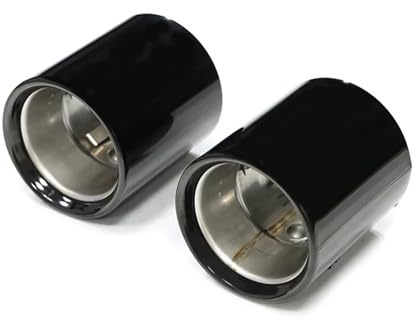 Exhaust Tail End For BMW For X2 F39 16d 18d 18dX 18i 20d 20dX 20i 20iX 25dX 25i 25iX 28iX 2pcs/lot Car Exhaust Trim Muffler Tip Tailpipe Nozzle