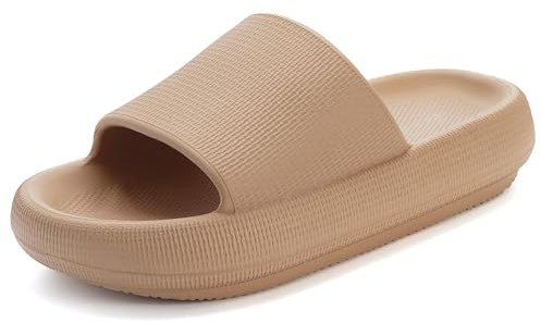 Misolin Chanclas Mujer Hombre Verano Cozy Slides de Baño y Piscina | Sandalias Ducha Playa, Zapatillas Casa Mujer Verano, Cómodas y Ligeras, Plataforma EVA, Interior Exterior