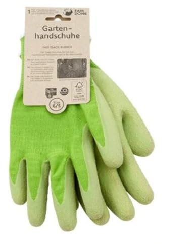 Gartenhandschuhe aus Naturkautschuk, 1 Paar M