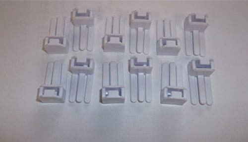 Carrera GO!!! Slot Car Racing Accessory - Barrier Clips x 12 - New - MACC547 - Auto - Rennsport - Jugendliche - ältere Kinder & Erwachsene - unisex