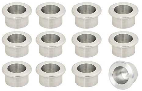 bionik by BioKinder 12er Set Aluminiumhalter Kerzeneinsatz Kerzenhalter für Geburtstagsring