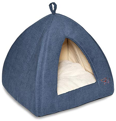 Pet Tent-Soft Bed for Dog and Cat by Best Pet Supplies - Navy, 19 x 19 x H:19