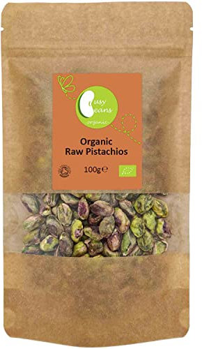 Organic Raw Pistachios by Busy Beans Organic (100g)