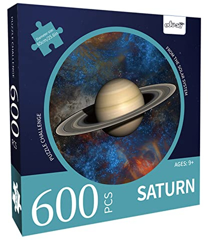 Edu-Sci Solar System Planet Jigsaw (Saturn 600pcs)