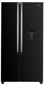 Réfrigérateur américain Continental Edison - CERA532NBD - 2 portes - 529L - L90 cm xH177 cm - Classe D - Noir