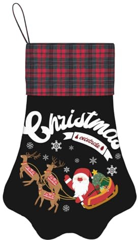 Jcakes Weihnachtsmann Weihnachten Haustier Strumpf Weihnachtsstrumpf Weihnachtsstrumpf Füllstoffe Personalisierte Weihnachtsdekorationen Hund Weihnachtsstrumpf Große Weihnachtsstrümpfe