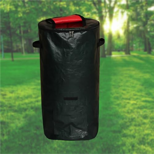 Compost Bin Bags, 18/34 Gallon Compost Container, Compost Bags Outdoor, Kitchen Garden Compost Bag, Foldable Leaf Lawn Bags Gardening Container