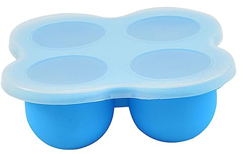 Toyvian Silikon-gefrierschale Für Babynahrung Luftdichte Babynahrungsbox Mit Deckel Geeignet Zum Einfrieren Und Aufbewahren Von Brei Gemüse Und Obst