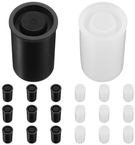 Operitacx Contenitore per Pellicola 35mm in Pe, 20 Pezzi, Scatola per Pellicola Vuota, Resistente e Affidabile, per Viaggio e Fotografia All'aperto