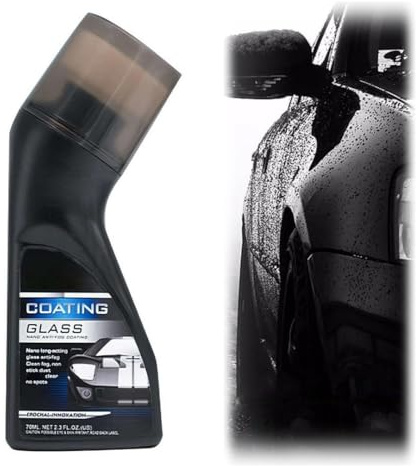 Agent de revêtement anti-buée pour pare-brise, agent anti-buée de voiture, nettoyeur de vitres, brosse de nettoyage polyvalente réutilisable pour vitres de pluie et de brouillard, nettoyant pour