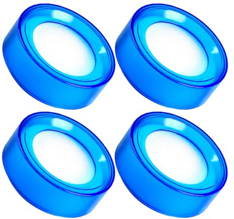STAHAD Dispositivo Conta Soldi Spugna per Dita 4 Pezzi in Plastica Tampone Umido per Contare Contanti in Ufficio