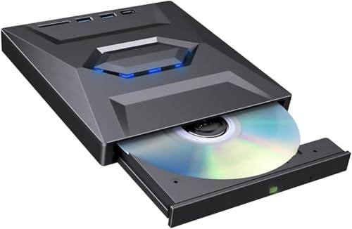 Hliloy Lecteur Blu-ray externe 7 en 1