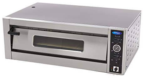 Maxima Four à pizza gastronomique - Convient pour les pizzas de 6 x 30 cm de diamètre - 400 V