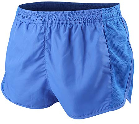 Muscle Alive Herren Sport Running 1 Elite Teilt Laufen Kurze Hose Shorts | Leichtathletik,Fitness Shorts für athletisches,Gym Yogatraining,leichtes Polyester,seitliche Netzeinsätze,Schnell Trocken