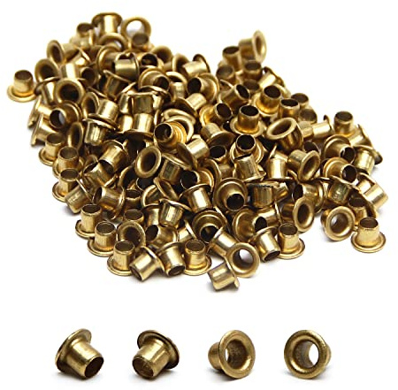 MroMax Lot de 200 rivets creux M5 x 5 mm en cuivre double face pour circuit imprimé