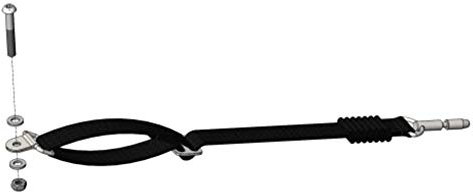 Croozer Deichselfangband Set - BICYCLE_TRAILER - Schwarz - 120 cm - Kinder (0-12 Jahre) - Trailer